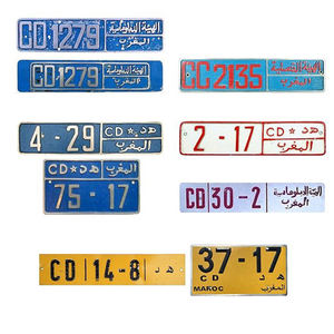 Placas <span class=keywords><strong>de</strong></span> matrícula <span class=keywords><strong>de</strong></span> aluminio reflectantes <span class=keywords><strong>de</strong></span> sublimación en relieve personalizadas <span class=keywords><strong>de</strong></span> <span class=keywords><strong>Marruecos</strong></span> - Product Image 3