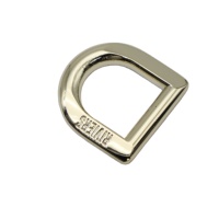 MOQ 100pcs Cincin D Logam Kustom - Cincin dan Gesper Logam Berkualitas dengan Nama Merek Tercetak