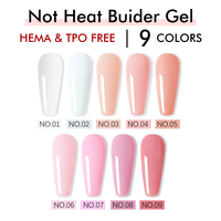 FZANEST nouveau Design 14 couleurs Gel de construction solide Extension de Gel d'ongle constructeur de Gel d'ongle transparent longue durée