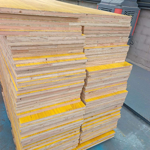 Paneles Amarillos Modernos para Encofrado, Plantillas para Andamios de Construcción, Tableros de Chapa de Álamo Resistentes al Agua E1 para Exteriores - Product Image 5