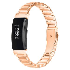 Bracelet <span class=keywords><strong>Fitbit</strong></span> <span class=keywords><strong>Inspire</strong></span> 2 en acier inoxydable avec design à trois perles fabriqué en Chine continentale - Product Image 1