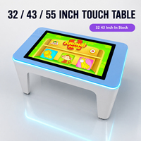 Entrega en 3 Días, Mesa Táctil de 32 Pulgadas, Mesa de Juego con Pantalla Táctil, Mesa Interactiva Infinity Android Windows, Juegos Educativos para Niños