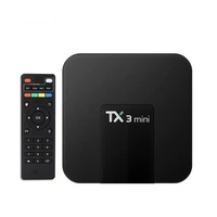 Tx3 Mini Android10.0 BT 4.0 décodeur Allwinner H313 TV Box 2 + 16g 4K HD lecteur réseau 2.4G/5G Wi-Fi récepteurs de télévision lecteur multimédia