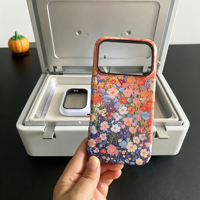 Étui Fonlyu 2-en-1 en film de sublimation 3D pour 17/17 Pro/17 Air/17 Pro Max, matériau TPU+PC, étanche, antichoc, robuste