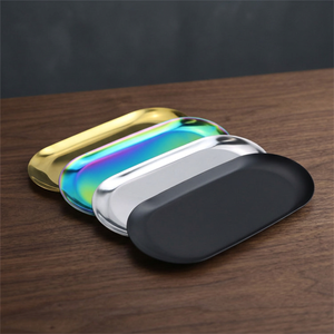 Wholesale Custom Print Metal Tobacco Rolling Tray Set Multifunctional Tin <b>Herb</b> <b>Smoking</b> Accessories Decorative Serving Tray - Product Image 5