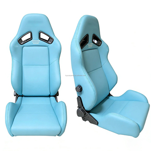 Asiento de Coche de Carreras Modificado MRK, PVC PU Negro para Honda Civic, Asientos Deportivos Recaro Rs7, Asiento <span class=keywords><strong>Toledo</strong></span> 2016 - Product Image 2