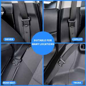 Accessoires <span class=keywords><strong>de</strong></span> sécurité pour l'intérieur <span class=keywords><strong>de</strong></span> la voiture ABS 2 points d'insertion <span class=keywords><strong>de</strong></span> ceinture <span class=keywords><strong>de</strong></span> sécurité stable Fixateur stabilisateur et récepteur <span class=keywords><strong>de</strong></span> ceinture <span class=keywords><strong>de</strong></span> sécurité - Product Image 5