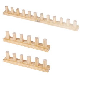 Wooden Knitting Loom Thick Yarn Weaver Handmade <b>DIY</b> Blanket Making Tool Home Decoration Craft <b>Kit</b> - Product Image 3