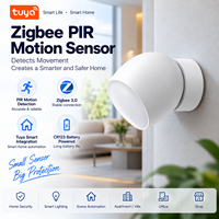Détecteur de mouvement PIR sans fil Tuya Zigbee LH-961ZB pour système d'alarme d'automatisation de sécurité domestique intelligent