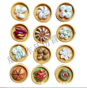 Giocattoli alimentari di simulazione Yijia, magneti da frigo, <span class=keywords><strong>cucina</strong></span> cinese, pasticcini per la colazione in stile Hong Kong, panini al vapore, gnocchi, Chicke - Product Image 5