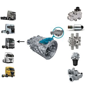 Reparatur satz für Hochleistungs-LKW-Magnetventile Druck begrenzung ventil Für VOLVO MERCEDES BENZ Truck - Product Image 1