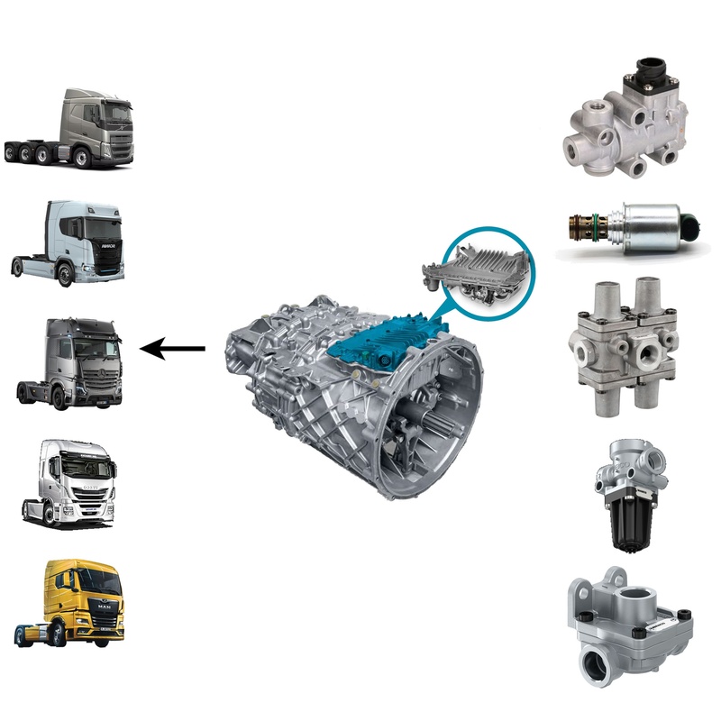 Heavy Duty Truck Solenoid Valve Pressure