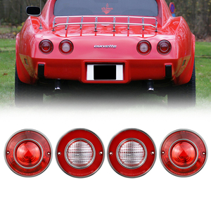 4 Pcs Feux arrière de recul 1975 - 1979 <span class=keywords><strong>Corvette</strong></span> C3 Lampe d'avertissement Ensemble feu arrière - Product Image 6