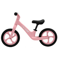 Vélos pour filles sans pédale trotteur pour enfants de 2 à 6 ans mini sereed baby12 pouces vélo d'équilibre pour les tout-petits
