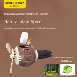 Nuevo <span class=keywords><strong>Air</strong></span> <span class=keywords><strong>Force</strong></span> One coche salida de aire difusor de Aroma Clip de ventilación plástico dibujos animados Ike familia ambientador decoración sin electricidad - Product Image 2