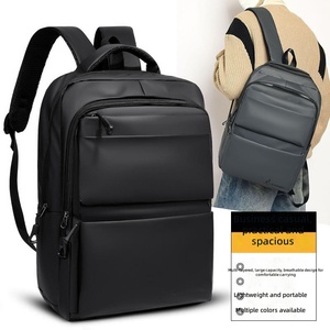 New Mens <b>Black</b> Business Laptop Bag, Urban Casual <b>Backpack</b> for College Students, Hiking Notebook - Product Image 5