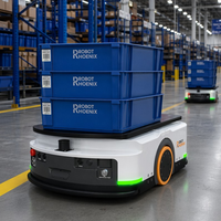 Véhicules à Guidage Automatisé (AGV) pour la Manutention des Marchandises, 1000 kg, avec Système de Navigation Intelligent