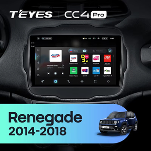 TEYES CC4 PRO Per Jeep Renegade 2014 - 2018 CarPlay Android <span class=keywords><strong>Auto</strong></span> 2DIN Autoradio Car Play Radio Multimedia Stereo - Product Image 2