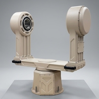 Plateau Tournant Pan-Tilt Servo-Stabilisé Ryan Optics avec Télécommande, Structure en Alliage d'Aluminium, Résistant à l'Eau