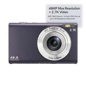 16x Zoom HD 48MP Appareil Fotos Cemra Imagen <span class=keywords><strong>Camara</strong></span> <span class=keywords><strong>Mini</strong></span> <span class=keywords><strong>Pocket</strong></span> Digital Photo Shooting Cámara Hecho en China - Product Image 1