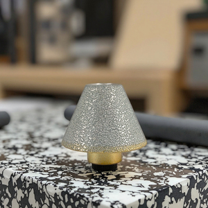 M14 5/8 ''-11 Enrutador de diamante soldado al vacío Broca de biselado de chaflán para brocas de piedra de mármol de granito - Product Image 6