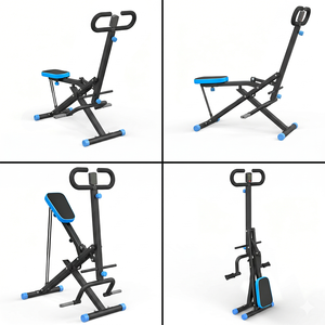 Machine à ramer de haute qualité, noire, avec résistance réglable - Product Image 6