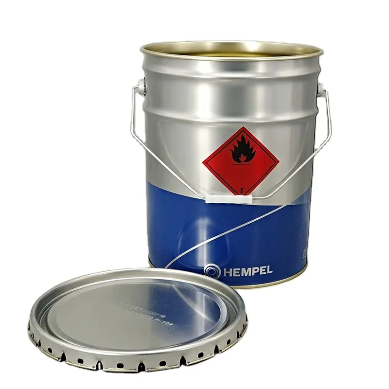 20L UN genehmigt metall eimer offene kopf für gefährliche industrie chemische produkte