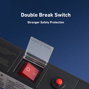 Nhà Máy 1U 8way chúng tôi phân phối điện đơn vị 19inch Hợp kim nhôm công nghiệp mỹ ổ cắm 125V PDU giá 2M 15A PDU cho tủ - Product Image 5