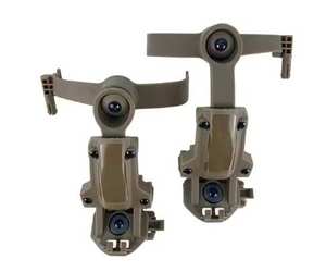 Nuevo Soporte Táctico de Arco Rápido con Tecnología de Vanguardia, Adaptador de Riel M-LOK para Auriculares Modelo <span class=keywords><strong>ATHA</strong></span> EH06 BK Tan para Deportes al Aire Libre y Caza - Product Image 1