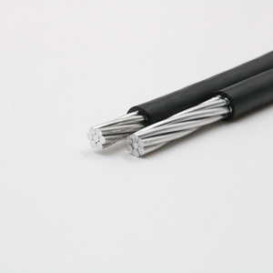 Meilleur prix 2x10mm <span class=keywords><strong>2x16mm2</strong></span> 25mm2 35mm2 2 noyau aluminium XLPE ABC câble torsadé Aeril Bundle fil ligne aérienne - Product Image 2
