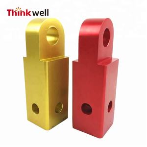 Aluminium Rouge 50mm Off Road Auto Parts Tow 4X4 Trailer Tow D Ring Steel Shackle Hitch Receiver - Product Image 1