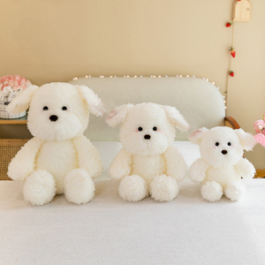 Boneka anjing lucu, mainan boneka anak tidur menenangkan, lempar bantal hadiah - Product Image 3