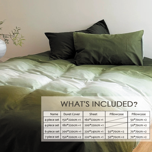 Dernier design, ensemble de literie <span class=keywords><strong>AIMEE</strong></span> 100% polyester, confortable, résistant aux plis, 4 pièces, drap plat, couleur dégradée moderne imprimée - Product Image 6