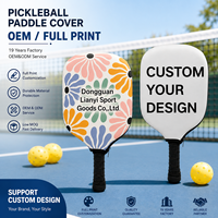 Housse de protection en néoprène pour raquettes de pickleball, avec logo personnalisé, idéale pour les événements et les cadeaux promotionnels, avec support d'échantillons, directement du fabricant
