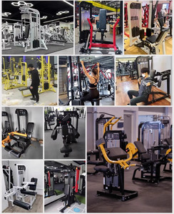CHEM1003 Máquina Comercial de Press de Pecho Sentado, Entrenamiento de Espalda, Desarrollo de Pectorales, Equipo de Gimnasio con Selector de Brazos Convergentes, Acero - Product Image 3