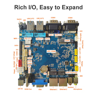 Placa Base Liontron AI con Procesador Rockchip de 64 bits RK3568, Placa Central de Código Abierto, WiFi 6, PCIe, SATA, HD-MI, BT, LVDS, VGA, POE