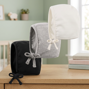Gorro de Bebé Recién Nacido a Rayas, 100% Algodón, Unisex, Ecológico, de Una Sola Capa, Turbante de Verano para Bebés de 0 a 6 Meses - Product Image 3