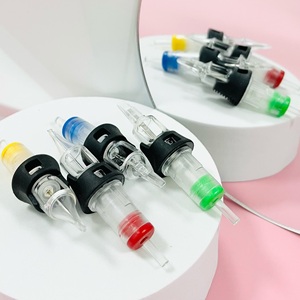 Venta de Fábrica: Cartuchos de Agujas Desechables Premium para Tatuajes y Maquillaje Permanente, <span class=keywords><strong>PC</strong></span>+Acero Inoxidable 304, Certificación CE ISO13485 TUV, DL-57 - Product Image 6