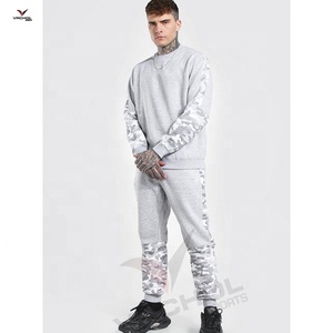 Vêtements de sport décontractés deux pièces pantalons de sport pour hommes vêtements de marque d'hiver avec survêtement imprimé numérique - Product Image 3