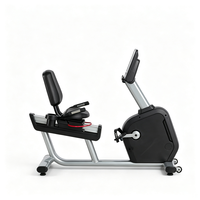 Vélo d'exercice magnétique inclinable commercial, appareil de fitness cardio pour la rééducation en salle de sport et l'entraînement à domicile