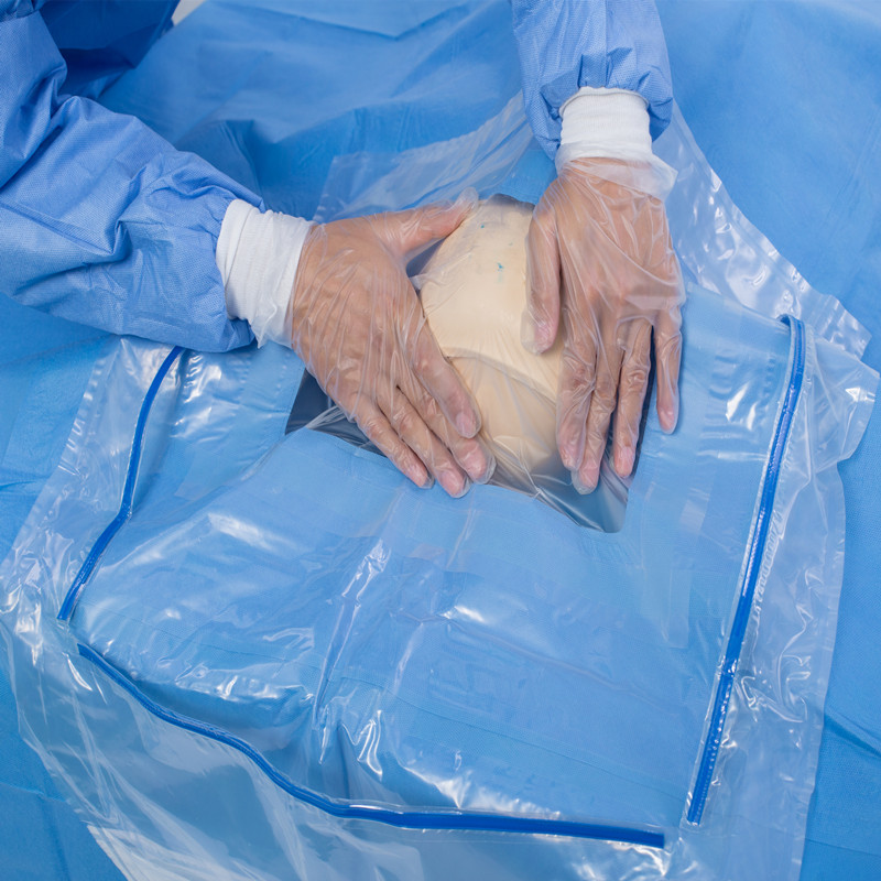 OEM Surgical Craniotomy Drape Disposable Patient Drapes