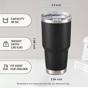 Gobelet isotherme à double paroi en acier inoxydable 304 grande capacité RTS pour boissons chaudes, tasse de voyage, 6 à 12 heures, utilisation en extérieur - Product Image 3