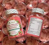 Gummies PMS pour l'équilibre hormonal et les soins de beauté féminins, compléments alimentaires à base d'herbes naturelles pour femmes