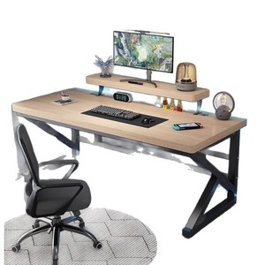 <span class=keywords><strong>Escritorio</strong></span> de Computadora para Dormitorio u Oficina, Minimalista, para Dos Personas, para Deportes Electrónicos, con Superficie de Madera Sólida Reforzada y Engrosada - Product Image 1