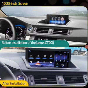 Navegación GPS con pantalla táctil para Lexus CT200 2011-2019, Carplay inalámbrico, Android Auto, Airplay, Mirroring, radio para coche con sistema Linux. - Product Image 4