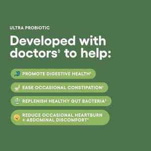 Cápsulas de Enzimas Digestivas Naturales Nutrawell, Suplemento para Adultos, Prebióticos, Probióticos, Certificado GMP HACCP, 60 Unidades, 2 Cápsulas por Unidad - Product Image 3