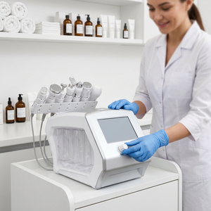 Tratamiento Facial Profesional 7 en 1 con Oxígeno, Reafirmante de la Piel, Regeneración de Colágeno, Aclaramiento del Tono de Piel, Mejora la Piel Grasa, Efecto Congelante - Product Image 1