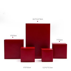 Custom Logo <b>Packaging</b> Jewelry <b>Box</b> Simple Design Leatherette Paper Velvet Rectangle Shape for Rings Earrings Necklaces Bracelets - Product Image 6