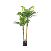 Tizen Arge Plastic Kunstmatige Kokosnoot Kanarie Dadelpalmboom Voor Thuis Binnentuin Decor