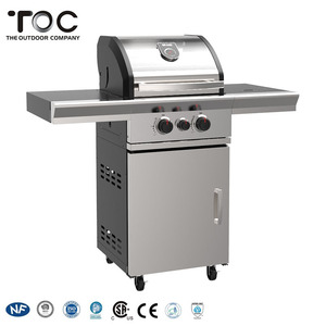 Populaire Jardin Ménage Barbecue En Plein Air Barbecue Barbecue À Gaz Commerciale Gill Avec Chariot - Product Image 1